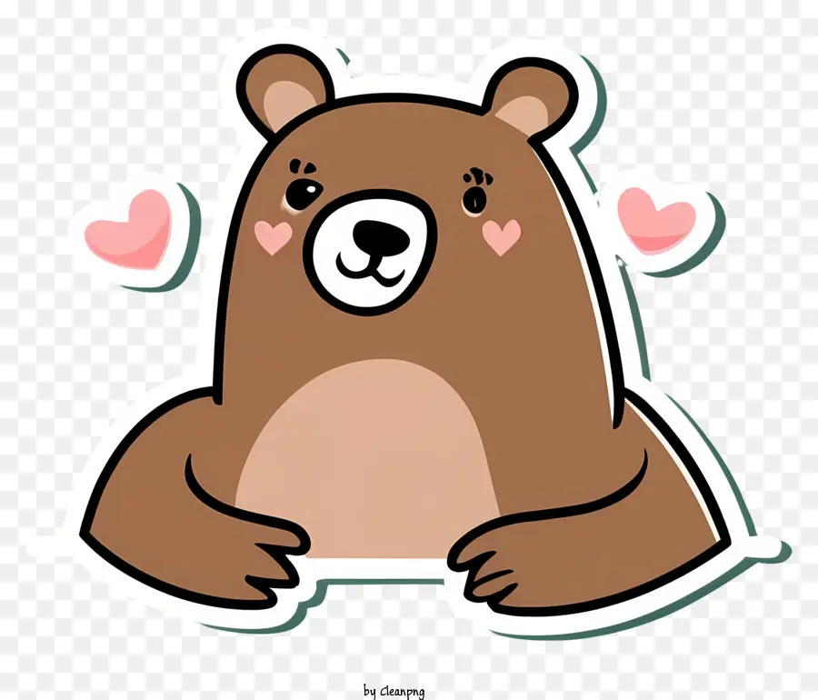 Desenho Animado，Urso Fofo PNG