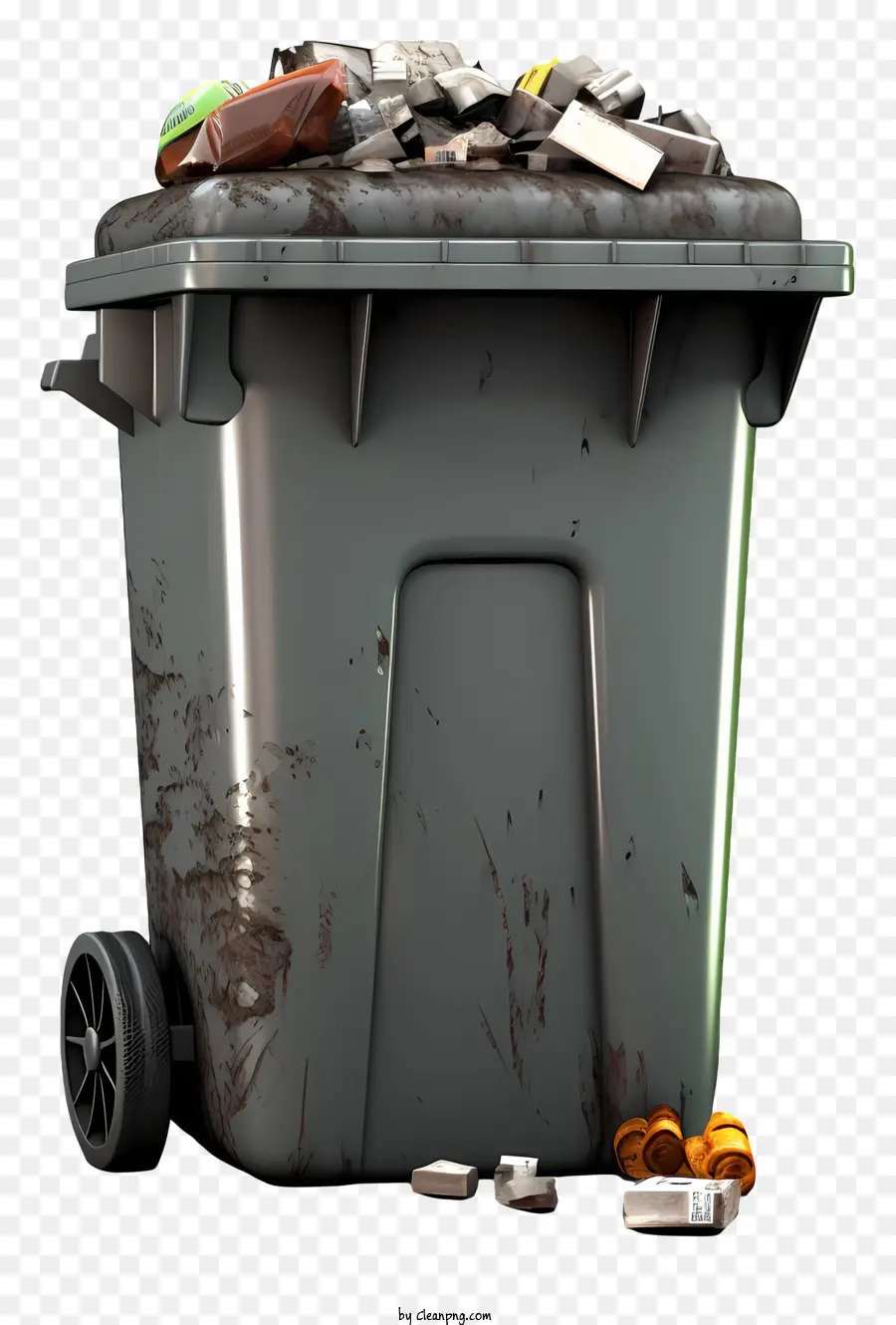 Trash Bin，Lixo PNG