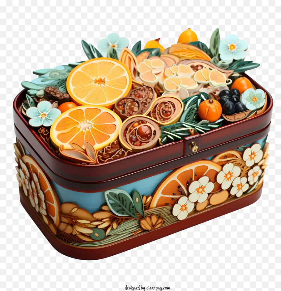Caixa De Bento，Caixa De Frutas PNG