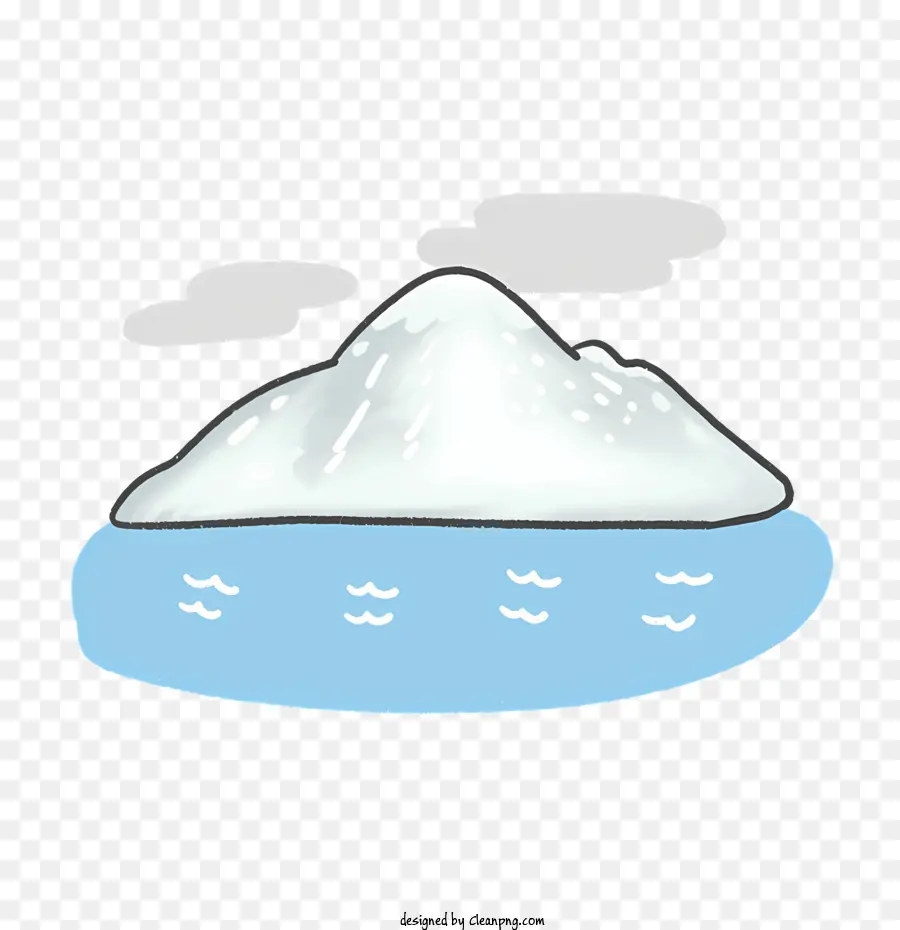 Desenho Animado，Iceberg PNG