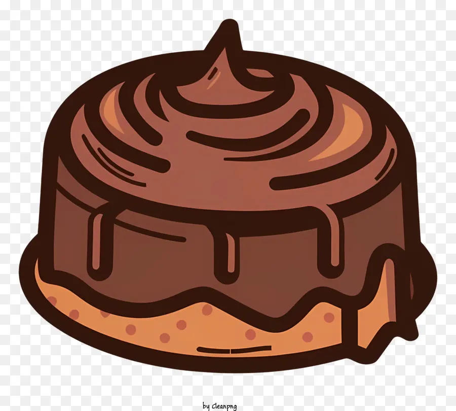 Desenho Animado，Rosquinha De Chocolate PNG