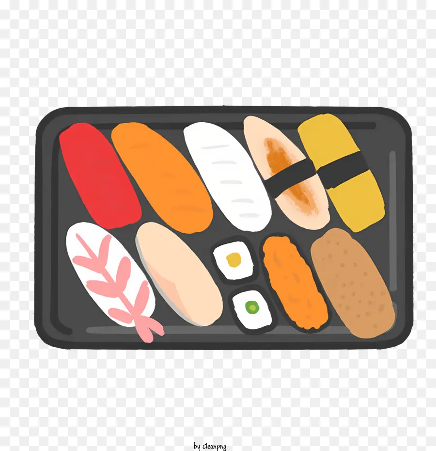 Cartoon，Sushi PNG