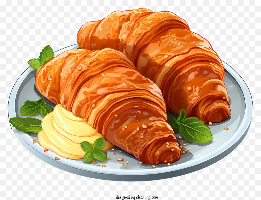 Croissant，Croissants PNG