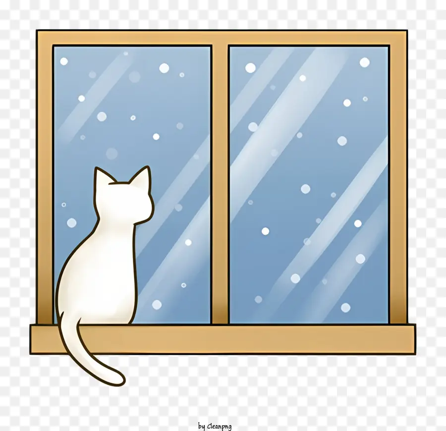 Cartoon，Gato Branco PNG