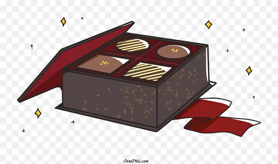 Cartoon，Caixa De Chocolate PNG