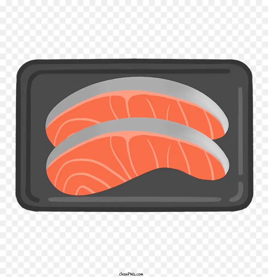 Cartoon，Salmon Fillet PNG