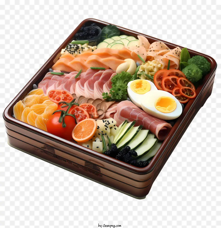 Caixa De Bento，Sushi PNG