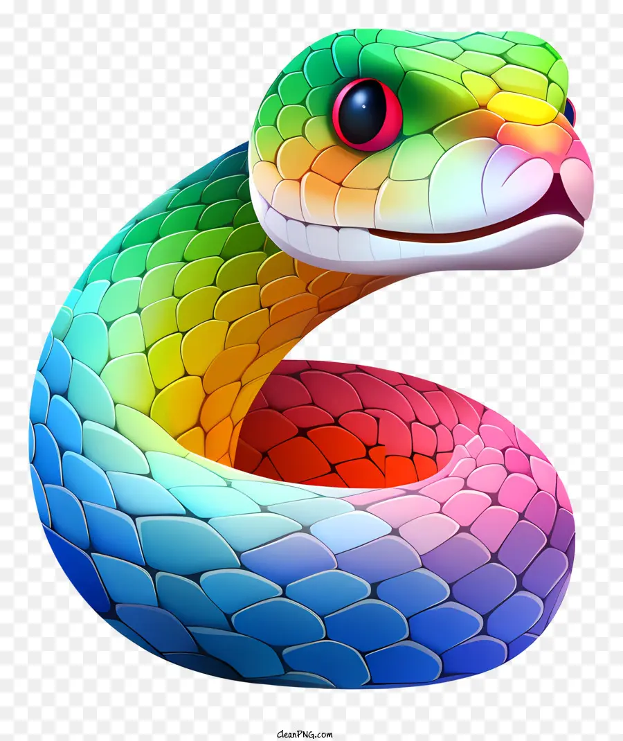 Dia Da Serpente，Serpente Do Arco íris PNG