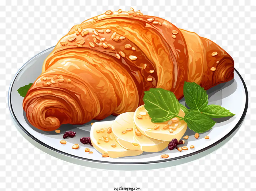 Croissant，Croissants PNG