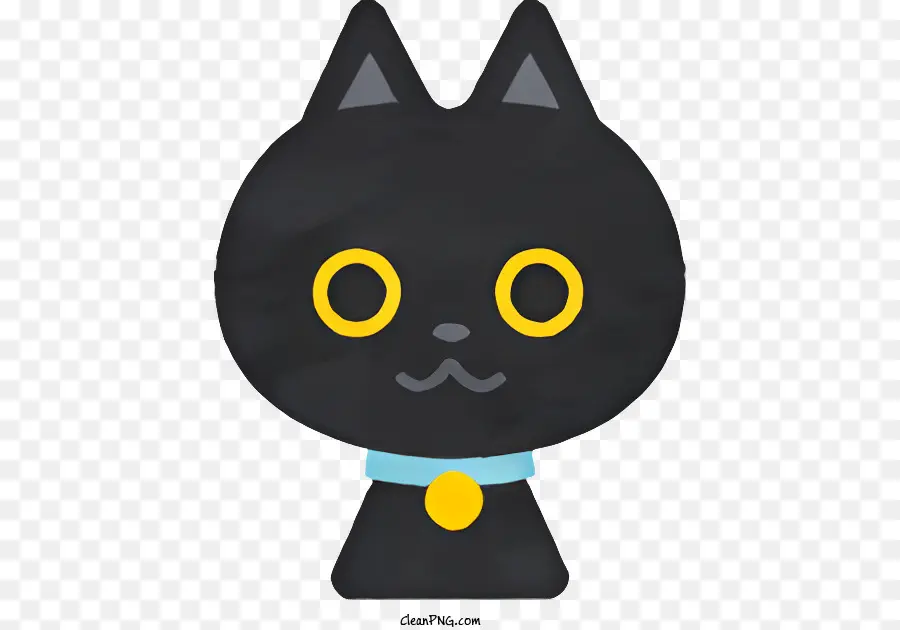 Desenho Animado，Gato Preto PNG