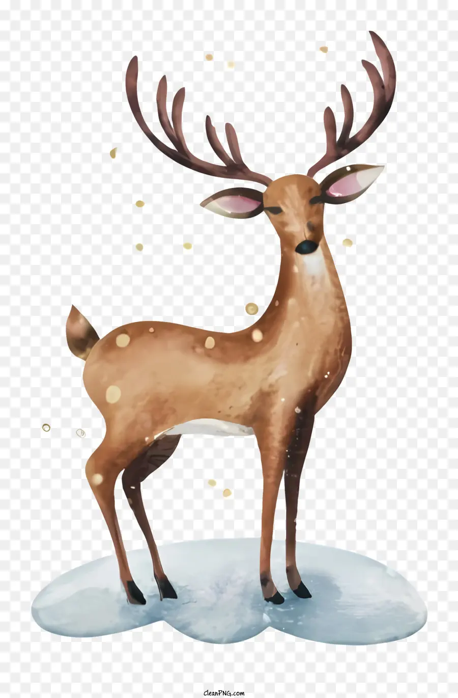 Cartoon，Deer PNG
