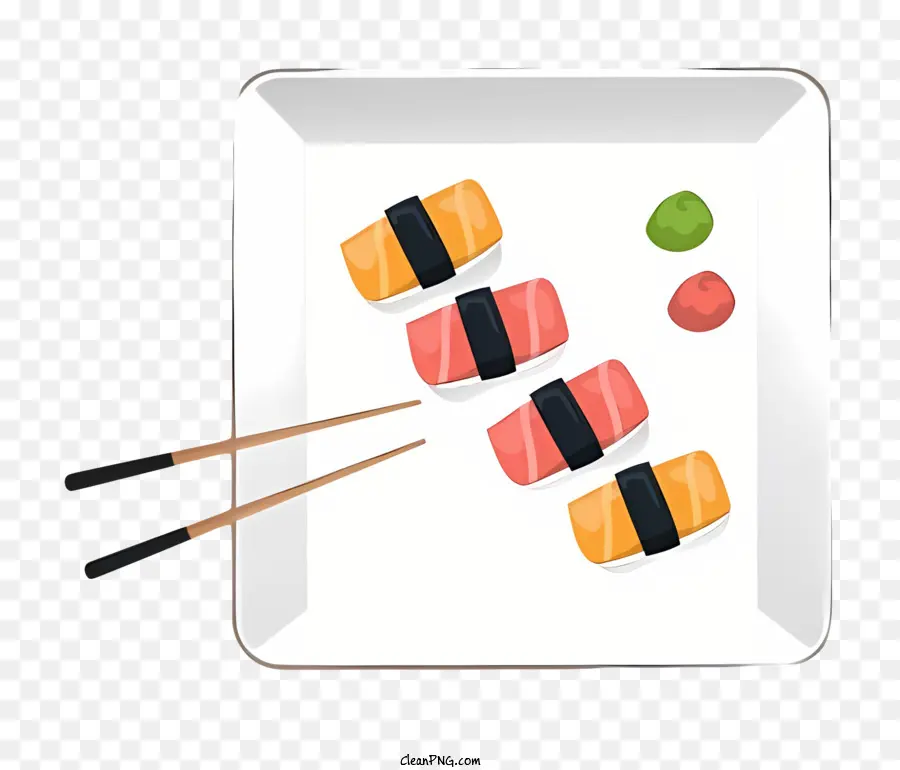 Coreia Alimentos，Sushi PNG