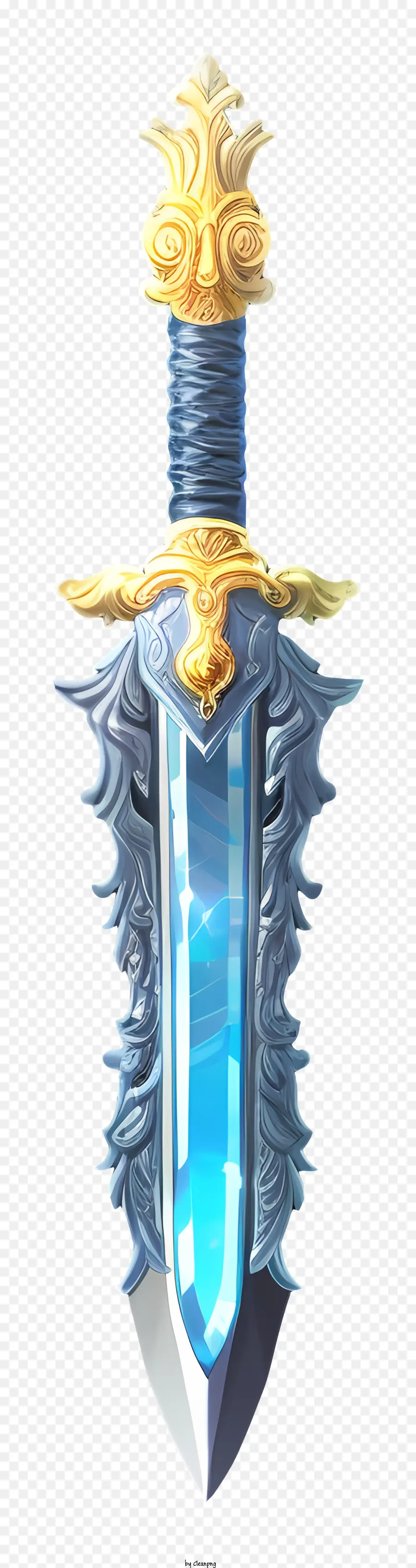 Diamond Sword No Estilo De Tiffany Bozic，Espada PNG