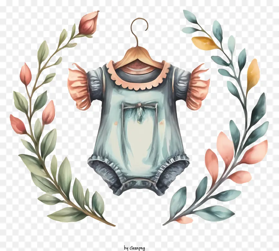 Cartoon，Vestido Azul Bebê PNG