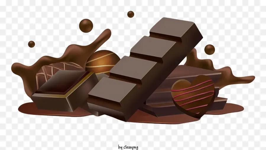 Dia Do Bolo De Chocolate，Barras De Chocolate PNG