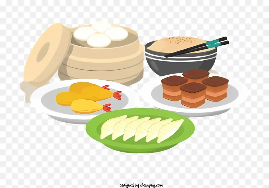 Comida，Dim Sum PNG