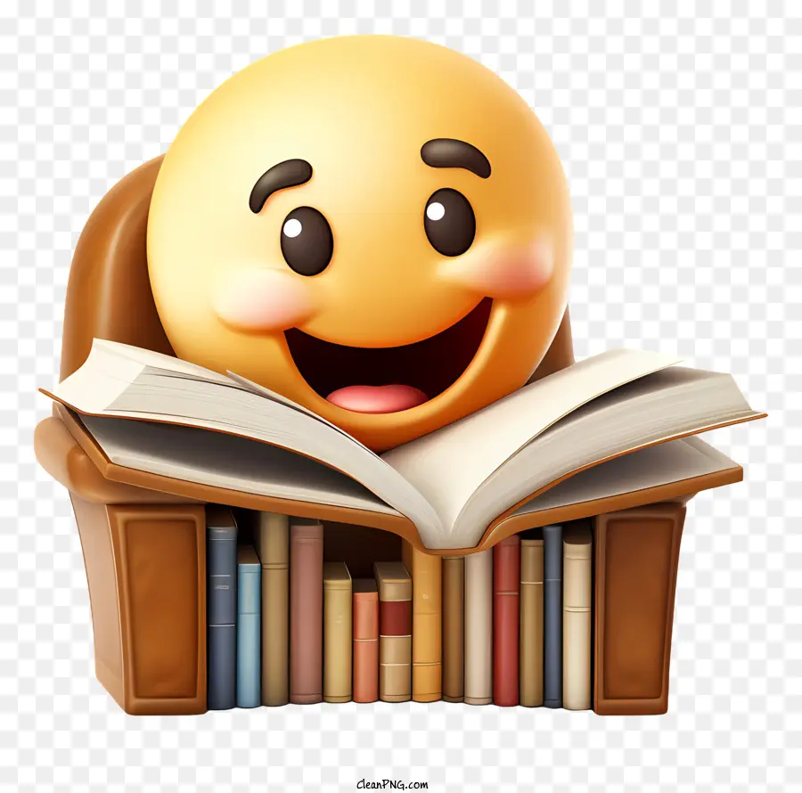 Recanto De Livro，Sorriso Emoji PNG