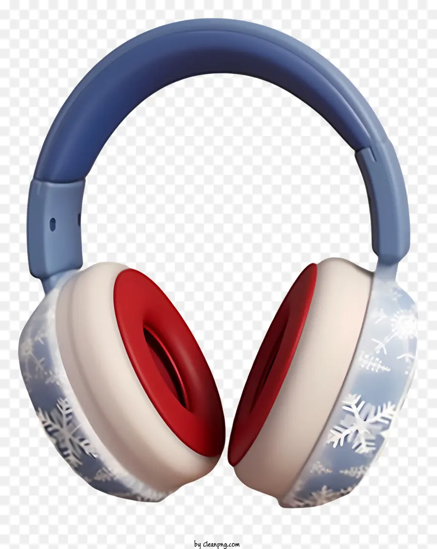 Ofado De Natal Plano，Fones De Ouvido De Floco De Neve PNG