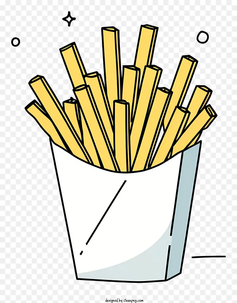 Cartoon，Batatas Fritas PNG