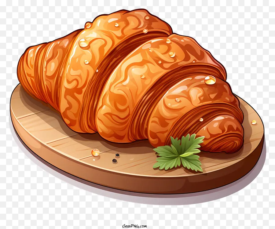 Croissant，Delicioso PNG