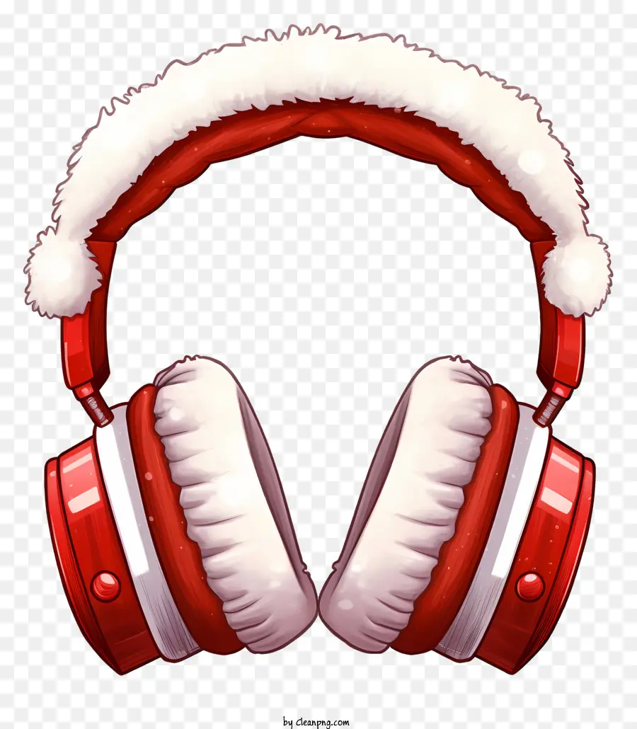 Mão De Natal Desenhado à Mão，Fones De Ouvido PNG