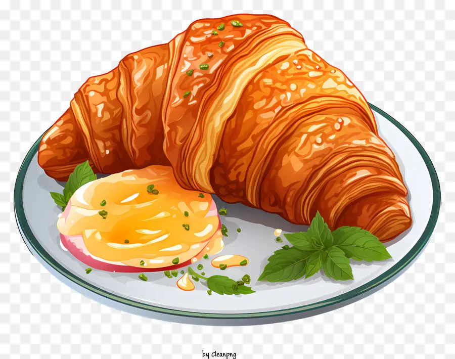 Croissant，Croissants PNG