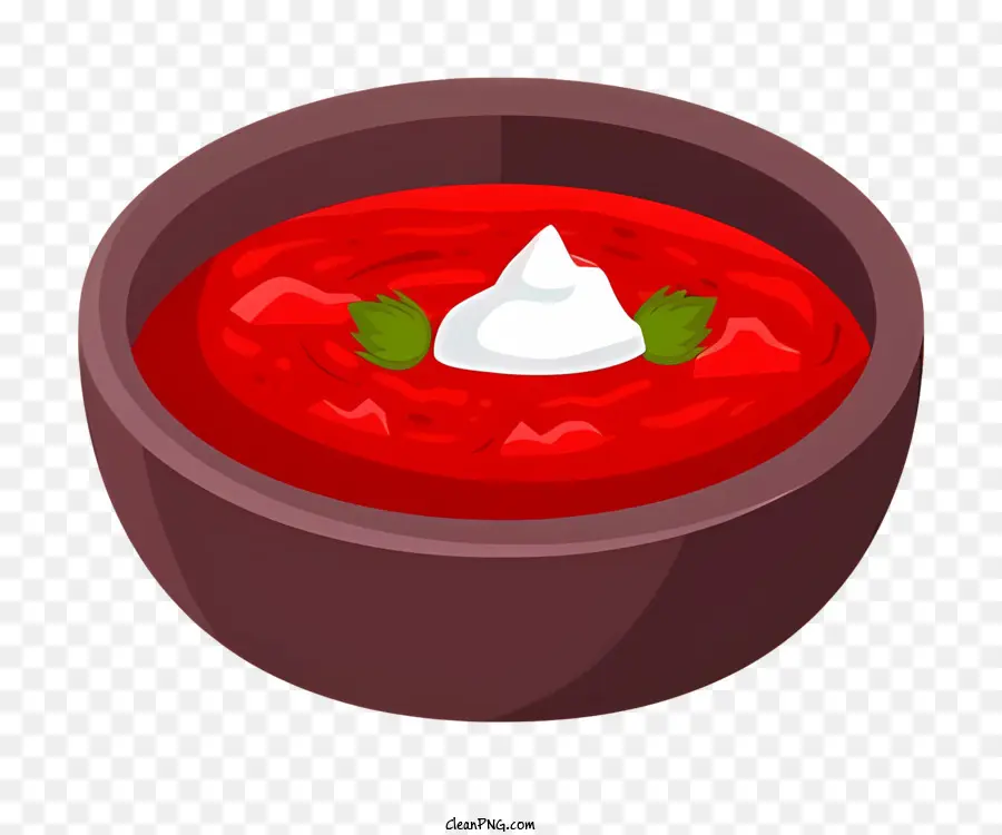 Coreia Alimentos，Sopa De Tomate PNG