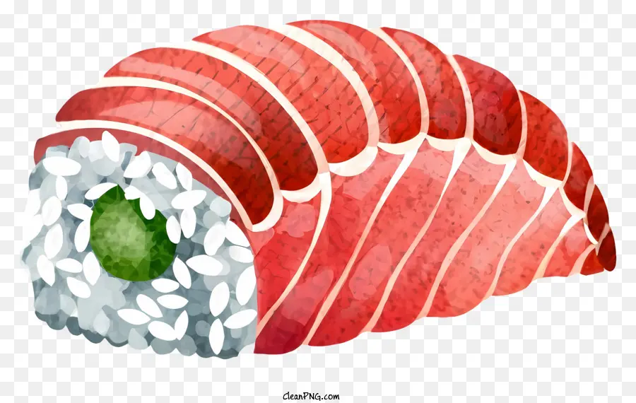 Desenho Animado，Sushi PNG