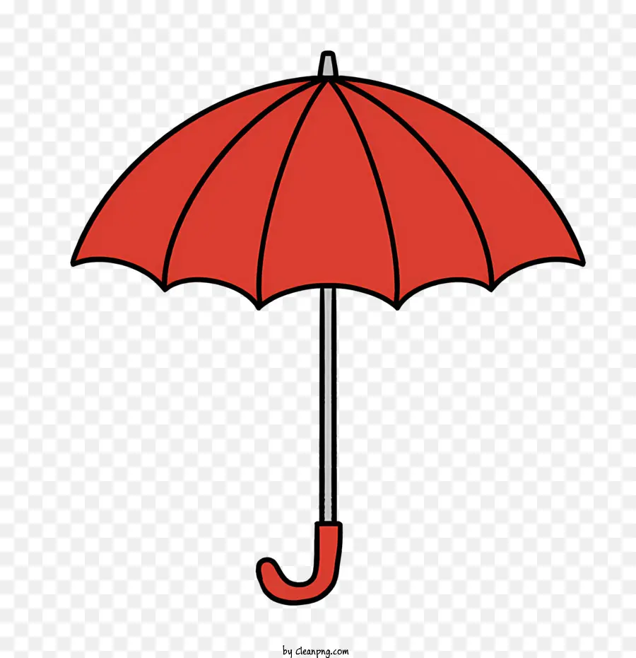 ícone，Guarda Chuva Vermelho PNG