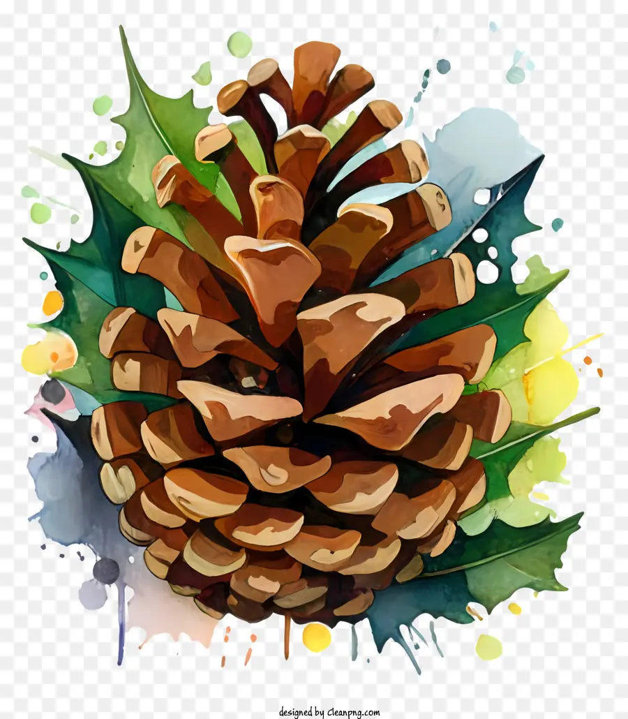 Cartoon，Pinecone PNG