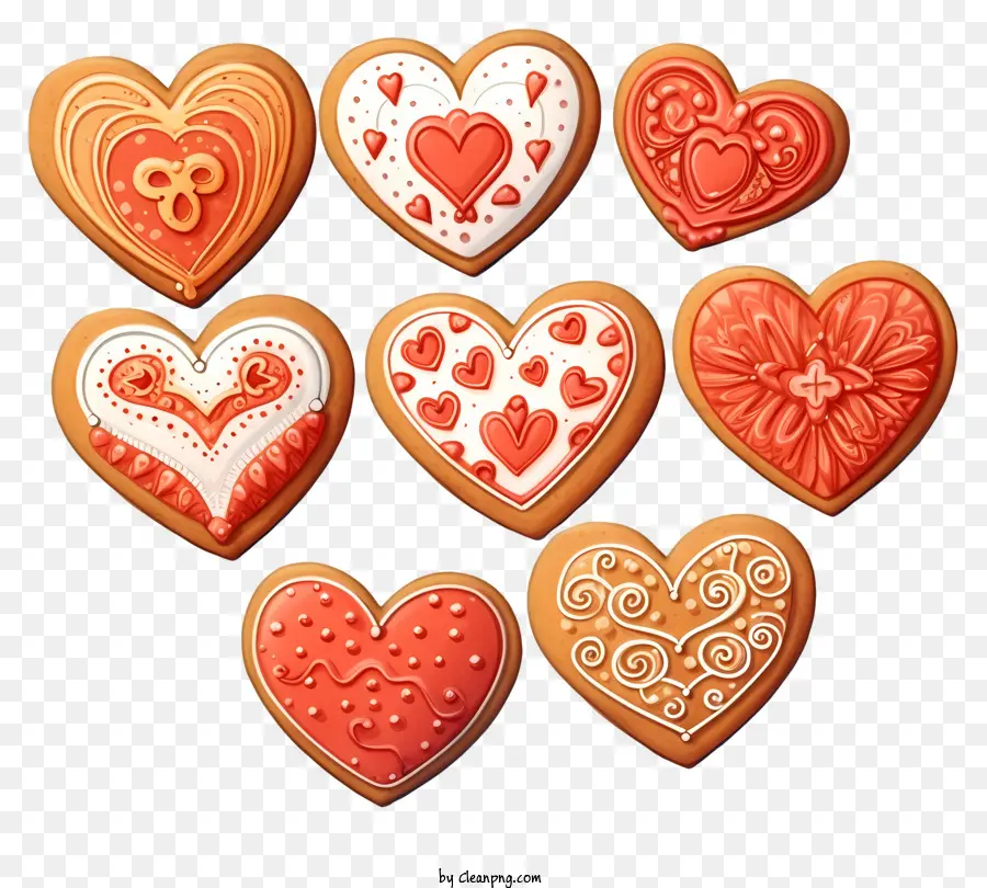 Esboce Biscoitos Dos Namorados，Bolinhos Do Açúcar PNG