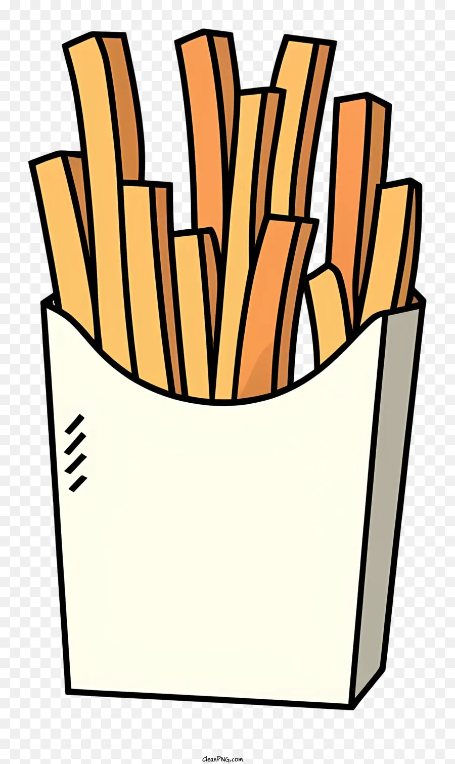 Desenho Animado，Batatas Fritas PNG