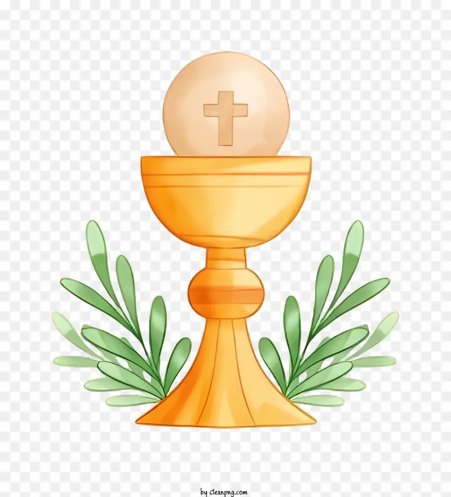 Batismo，Cálice De Ouro PNG