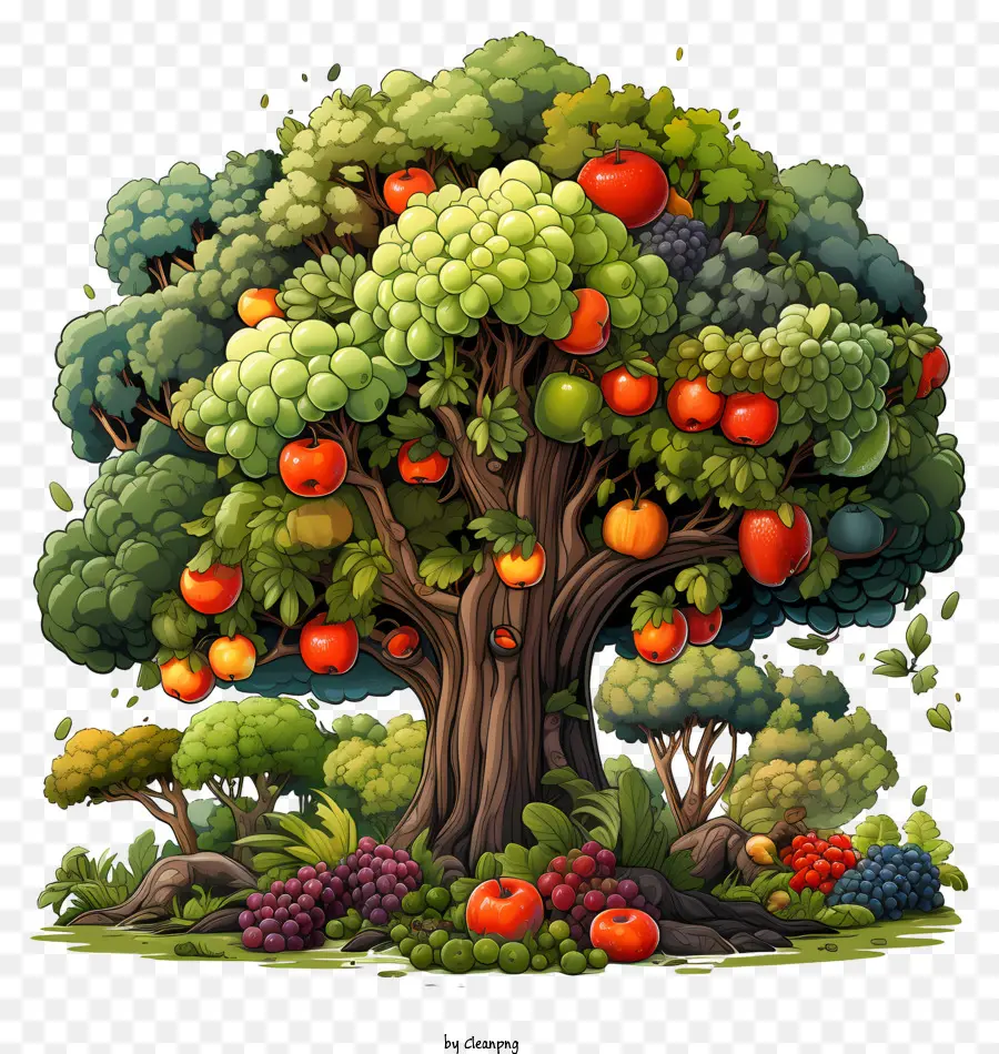 árvore De Fruto，árvore PNG