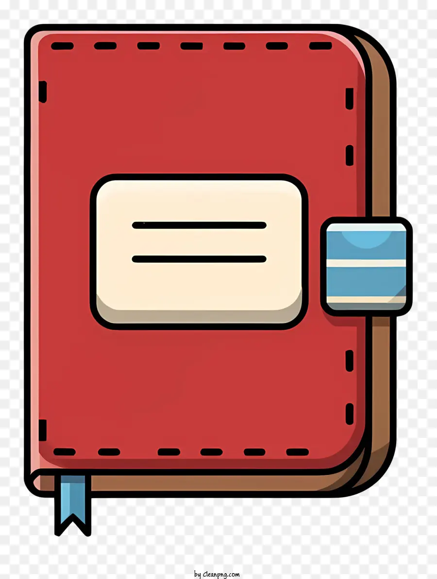 Desenho Animado，Caderno Vermelho PNG