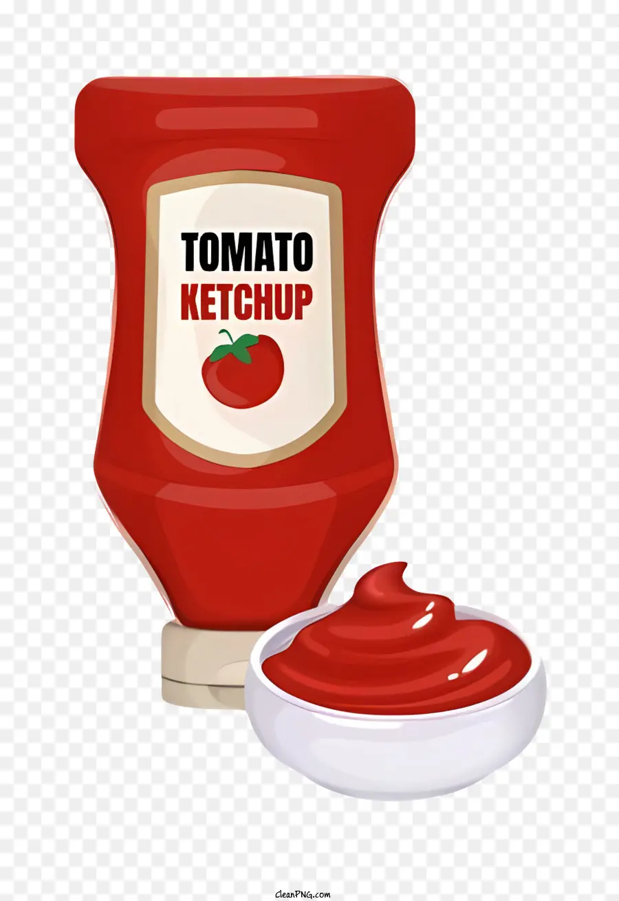 Alimentos，Ketchup De Tomate PNG