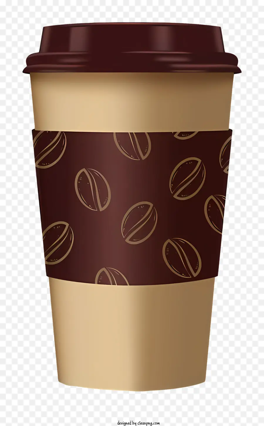 Café，Copo De Papel Marrom PNG