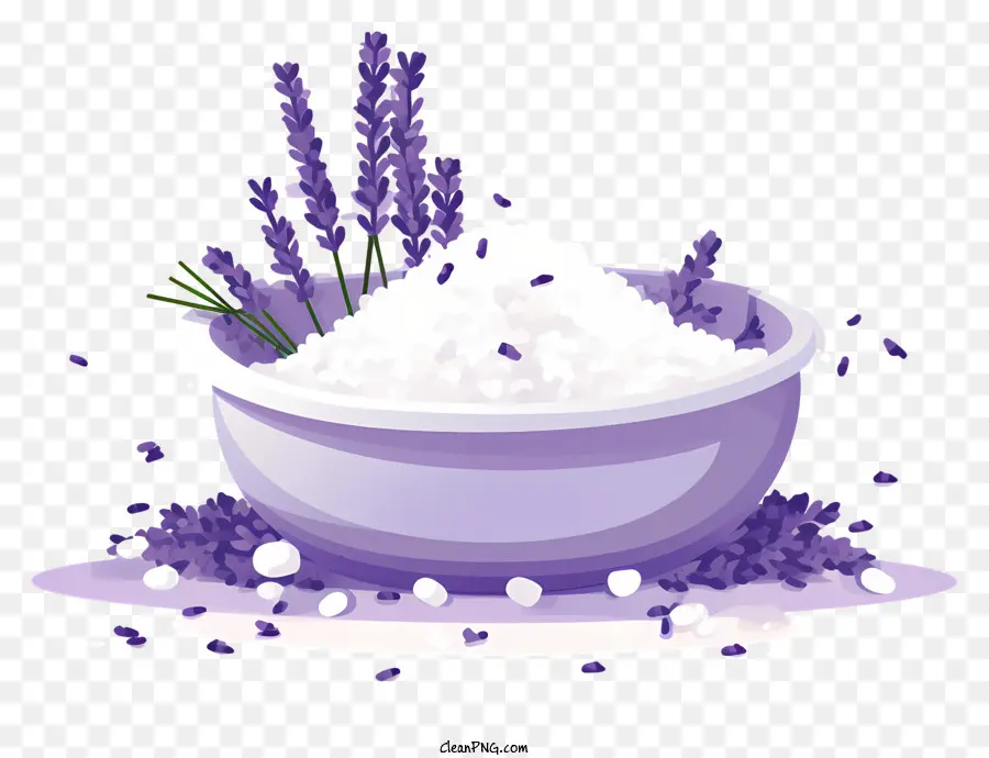 Sais De Banho，Lavanda PNG