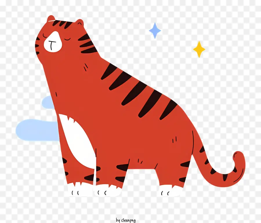 Gato，Red Tiger PNG