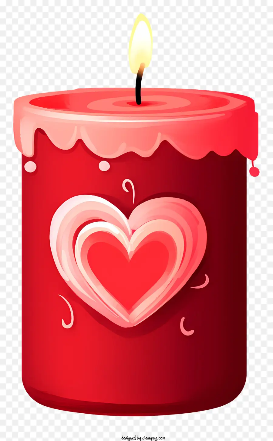 Vela Do Dia Dos Namorados，Vela Vermelha PNG
