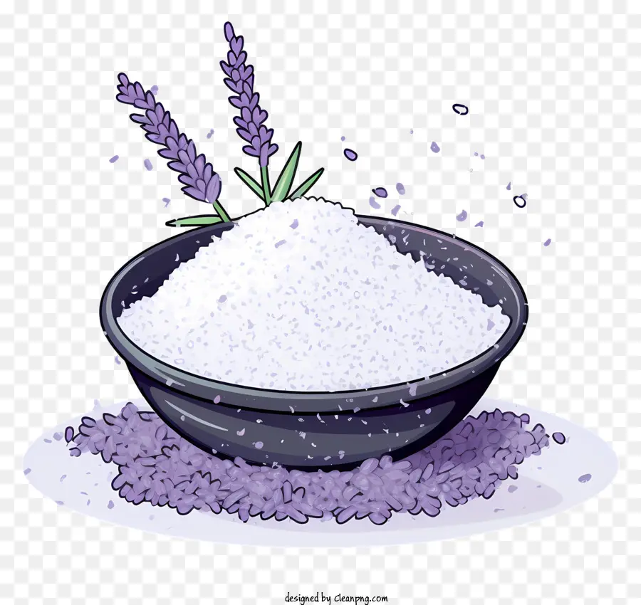 Sais De Banho，Lavanda PNG