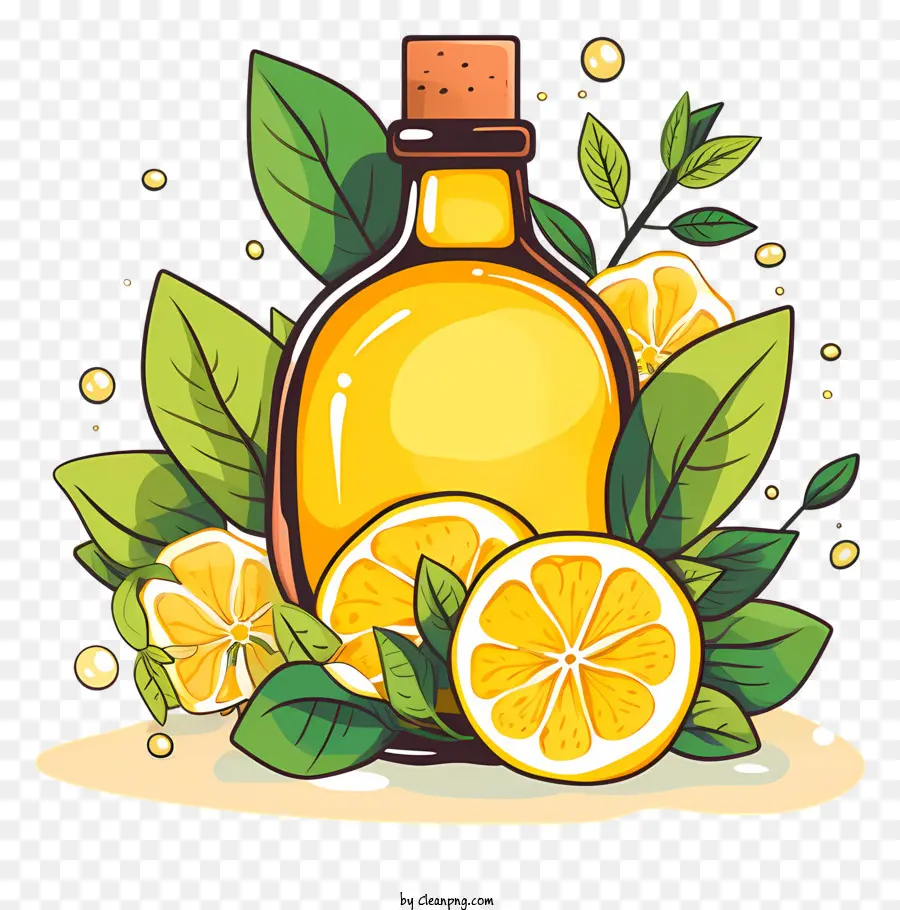 óleo De Limão，Lemon Juice PNG