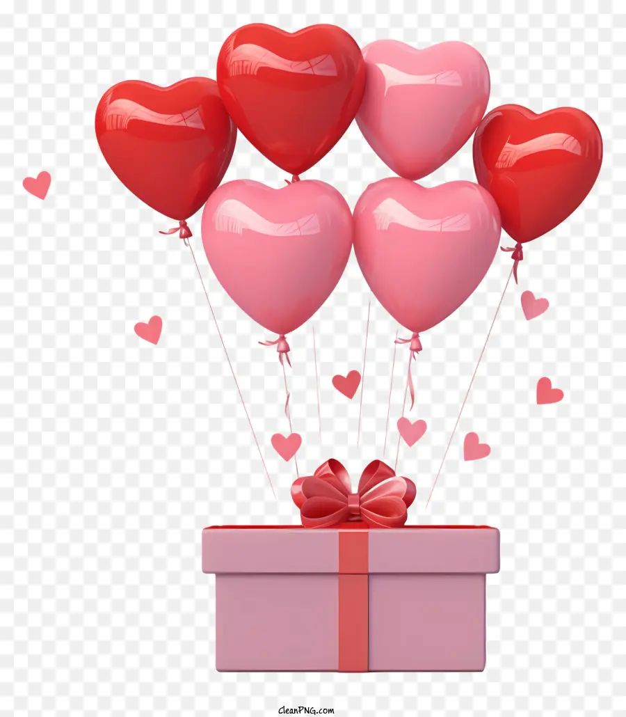 Valentine Gift Balloon，Dia Dos Namorados PNG