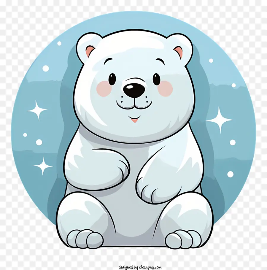 Urso Polar，Bonito PNG