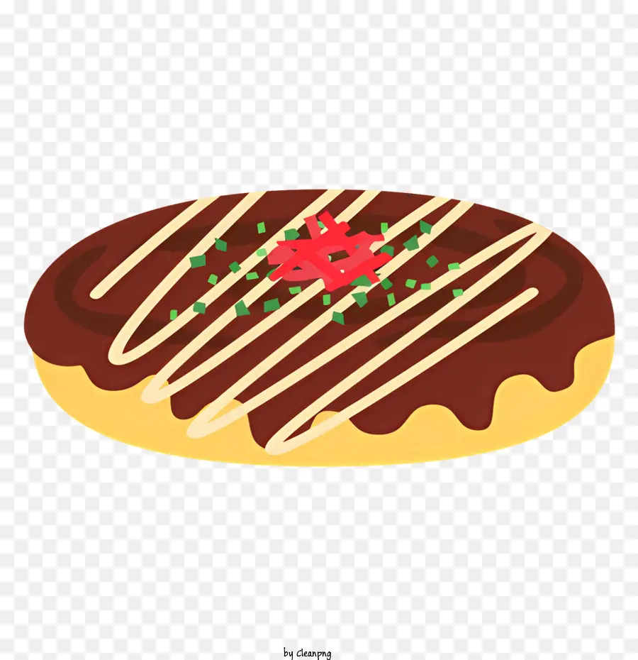 Donut De Chocolate，Donut Cheio De Cobertura PNG