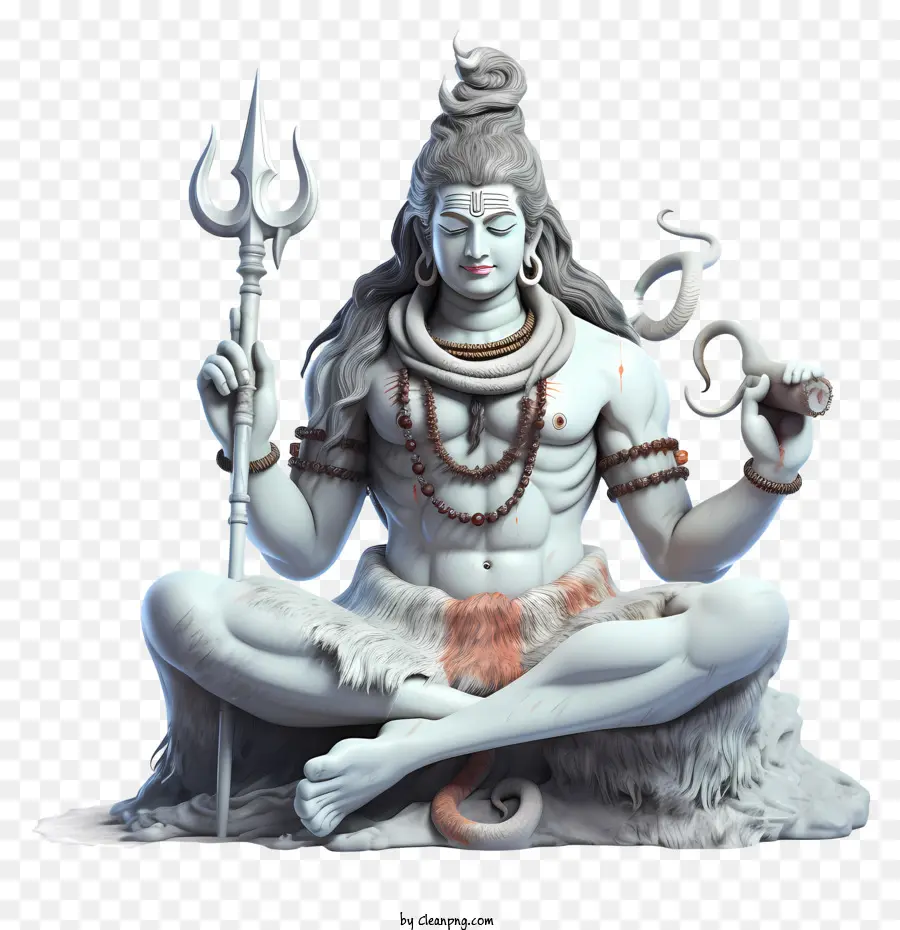 Maha Shivaratri，Estátua De Shiva PNG