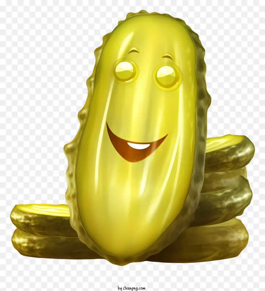 Emoji De Picles，Salmoura PNG