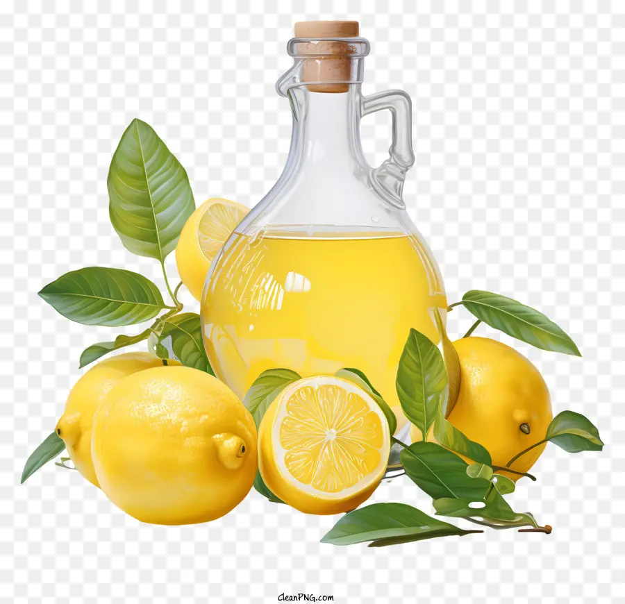 óleo De Limão，Lemon Juice PNG