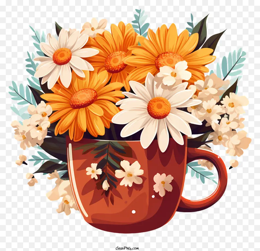 Flores De Café，Buquê De Flores PNG