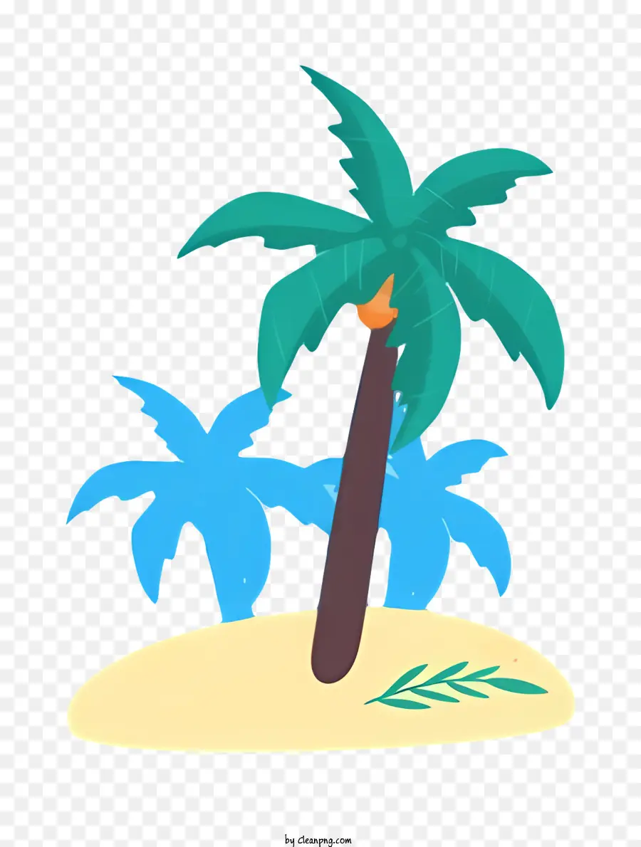 Praia，Palm Tree Island PNG